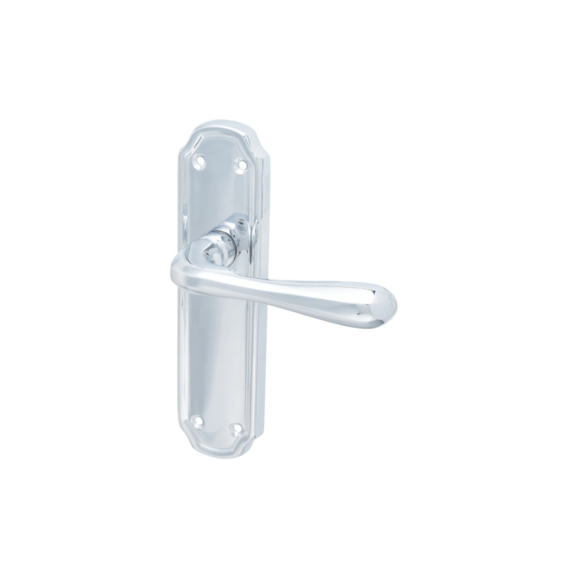 Hampstead-Genoa-Latch-Door-Handle-168-x-45mm-Polished-Chrome-502424-IMAGE-1.jpg