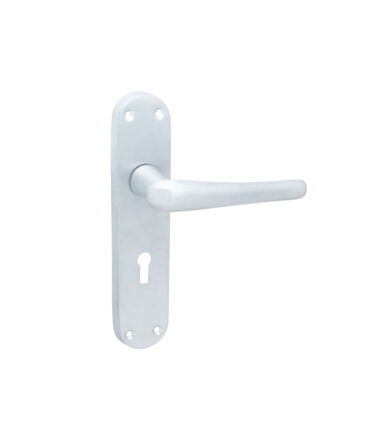 Hampstead-Naples-Lock-Door-Handle-Keyhole-182-x-40mm-Satin-Chrome-991476-IMAGE-3.jpg