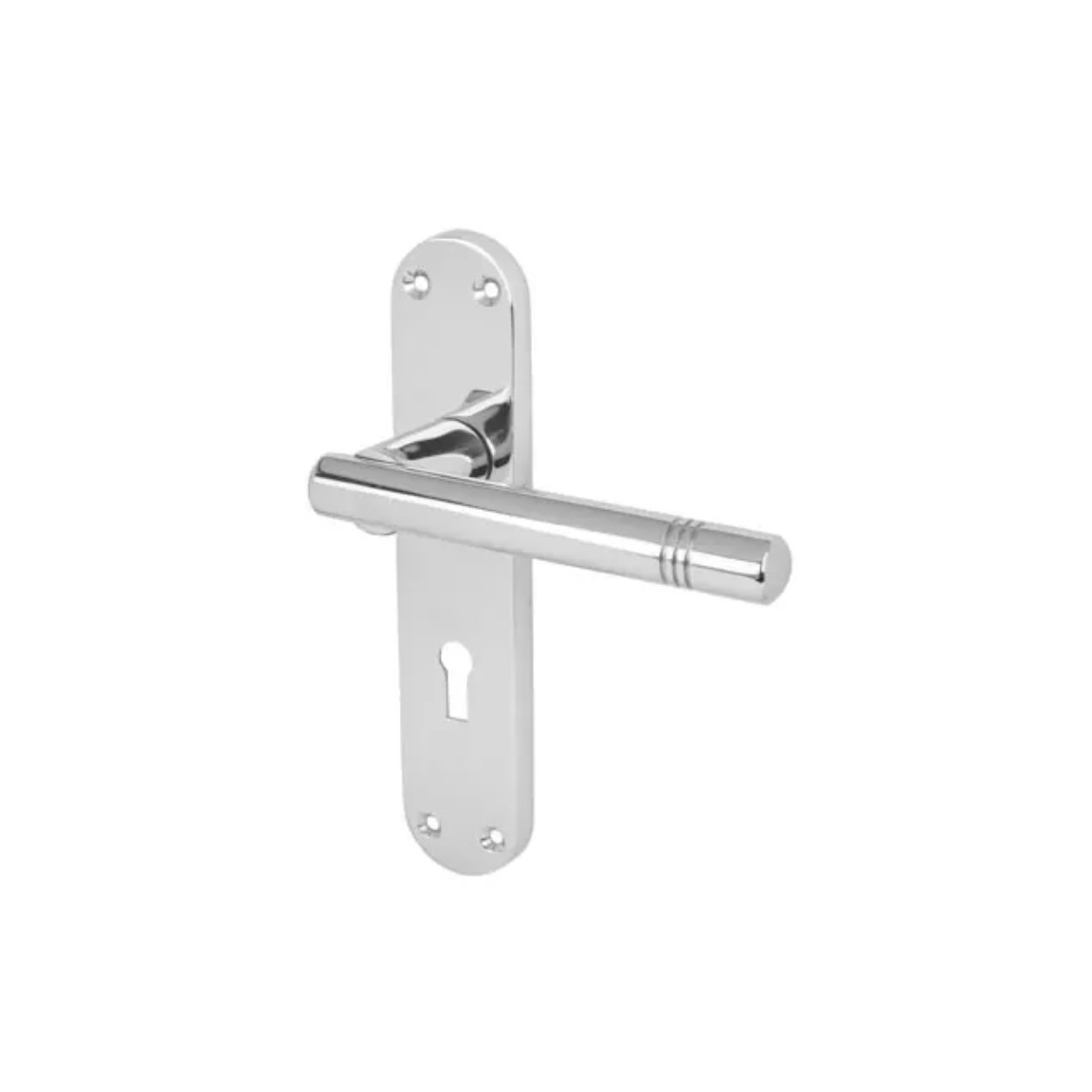 Touchpoint-Bologna-Lock-Door-Handle-Keyhole-182-x-39mm-Polished-Chrome-344531.jpg