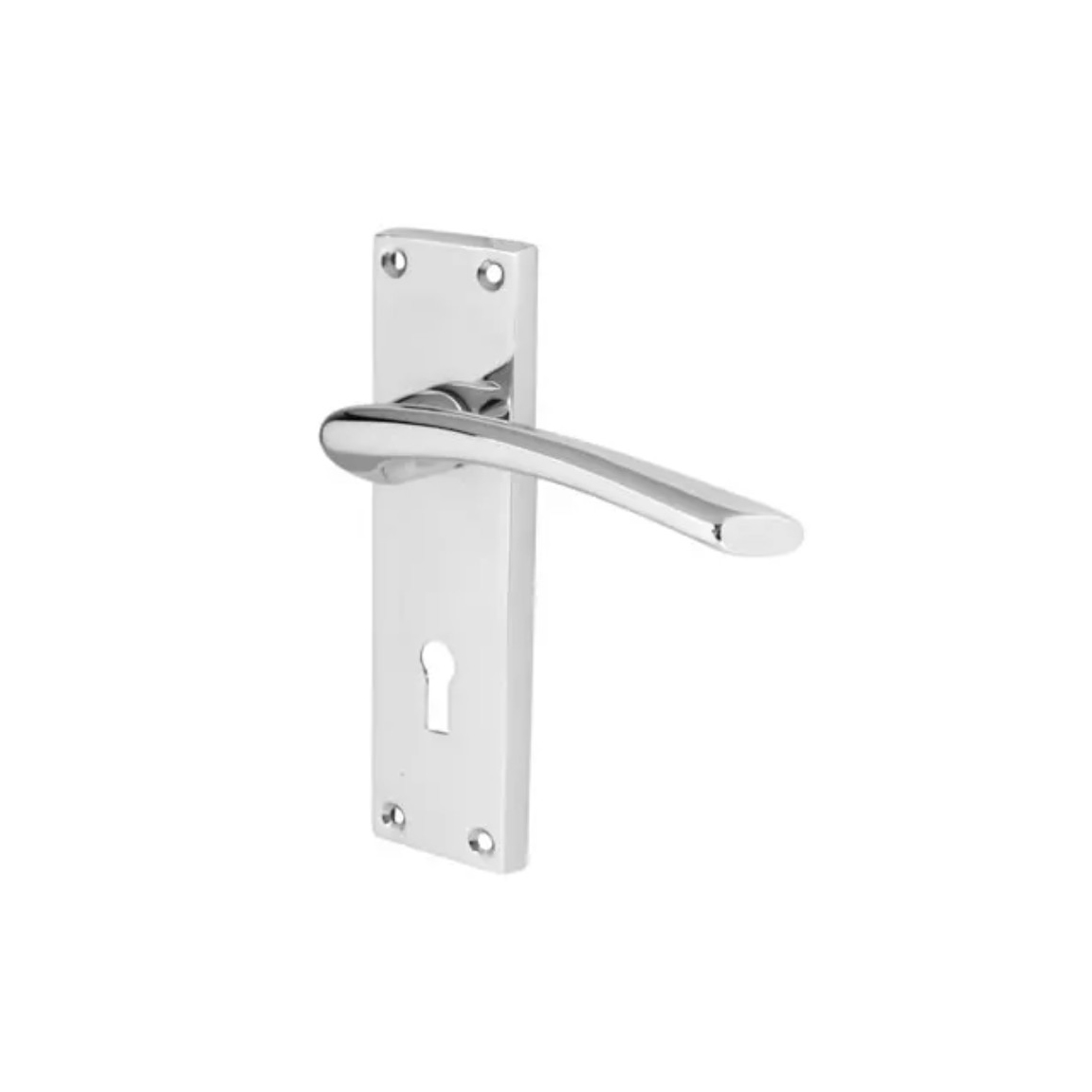 Touchpoint-Rimini-Lock-Door-Handle-Keyhole-151-x-42mm-Polished-Chrome-210966.jpg