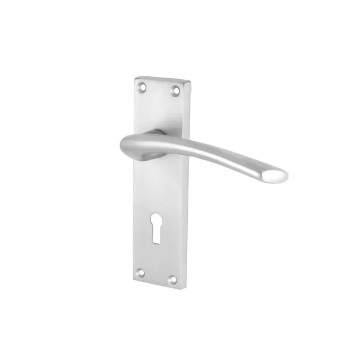 Touchpoint-Rimini-Lock-Door-Handle-Keyhole-151-x-42mm-Satin-Chrome-769789.jpg