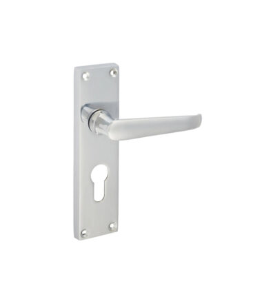 Touchpoint-Victorian-Straight-Lock-Door-Handle-Euro-155-x-42mm-Polished-Chrome-573805-IMAGE-3.jpg