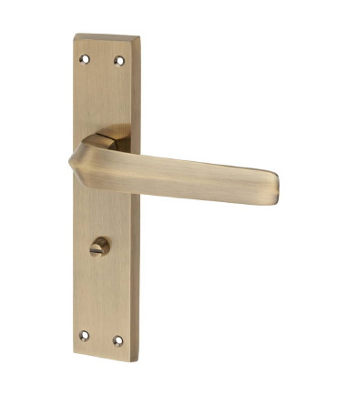 Norley Bathroom Door Handle - 200 x 42mm - Antique Brass ....3