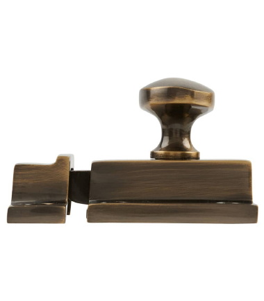 Box Style Cupboard Catch - 55 x 40 x 35mm - Antique Brass ....3