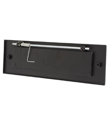 Letter Plate - 306 x 100mm - Matt Black ....2
