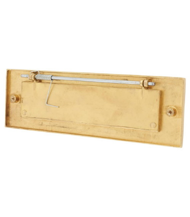 Letter Plate - 306 x 100mm - Satin Brass ....2