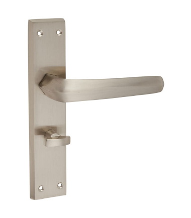 Norley Bathroom Door Handle - 200 x 42mm - Satin Nickel ...4