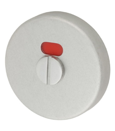 Puma Bathroom Turn & Release - 50mm Diameter - Extended Turn - Satin Aluminium ....4