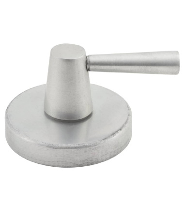 Puma Bathroom Turn & Release - 50mm Diameter - Extended Turn - Satin Aluminium ....5