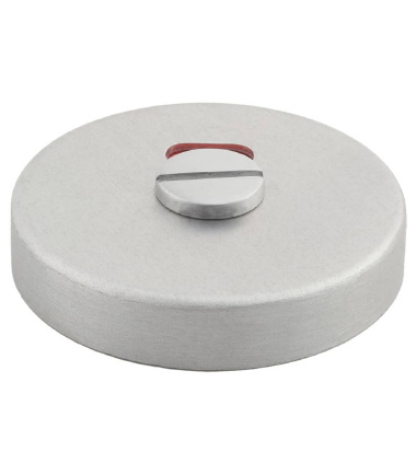 Puma Bathroom Turn & Release - 50mm Diameter - Extended Turn - Satin Aluminium ....6