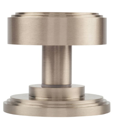 Riley Mortice Door Knob - 62mm Rose Diameter - Satin Nickel ...2